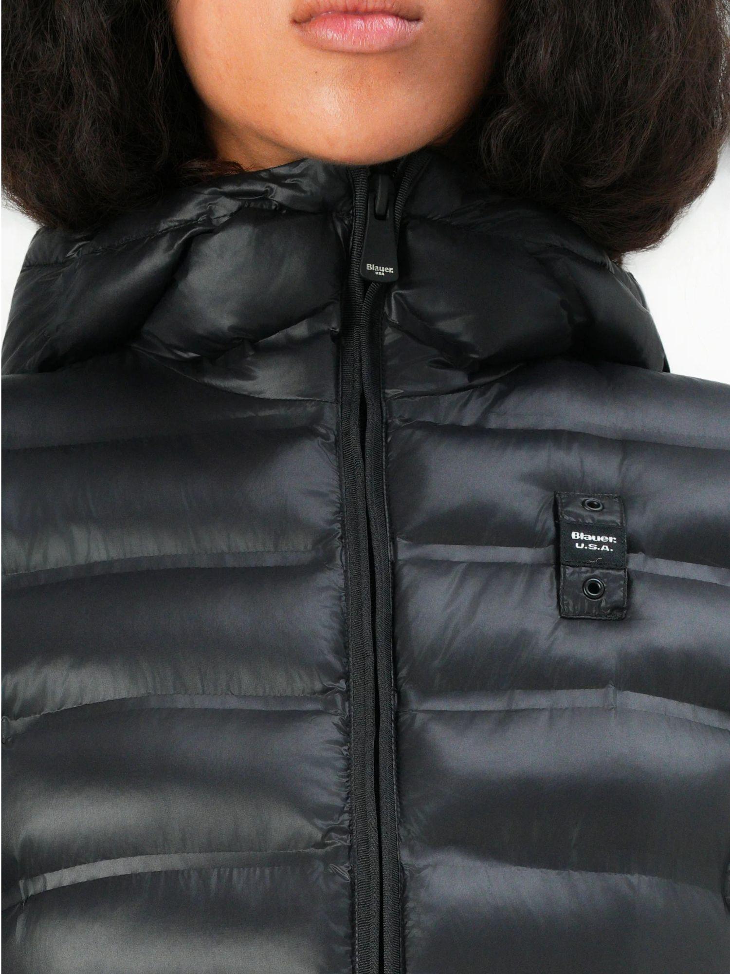 Blauer Giacca Invernale Donna Ellis Nero Interno Tabacco BLDC02177 7284 999 BLAUER 