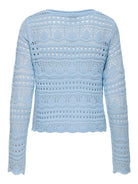 Jacqueline De Yong Maglia Donna Cashmere Blue Jdysun 15287384 Cashmere Blue JACQUELINE DE YONG 