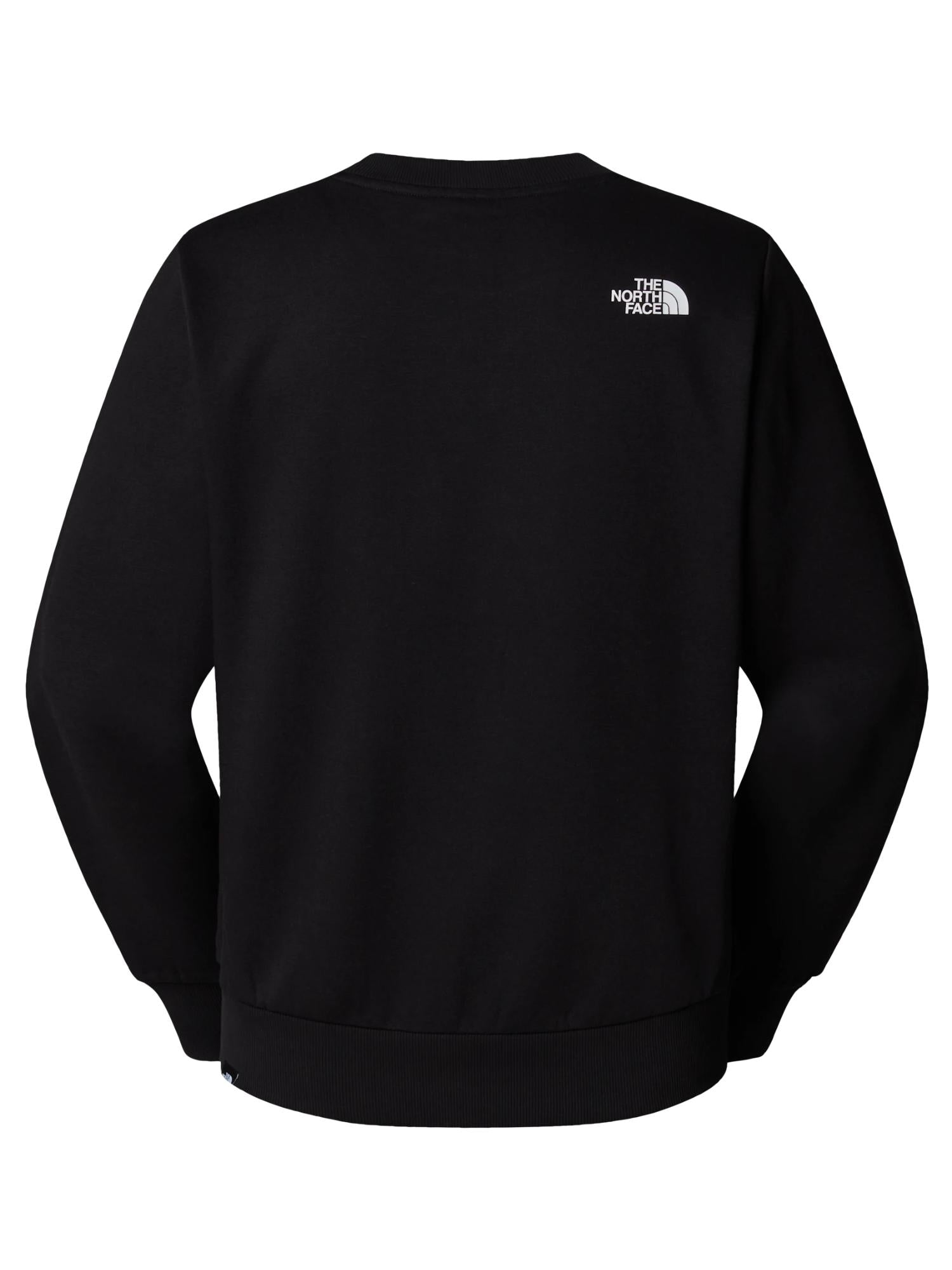 The North Face Felpa Simple Dome Uomo Nero NF0A89FB JK3 THE NORTH FACE 