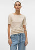 T-Shirt Donna Bianco Beige