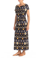 Abito Donna Nero 7922R003265 01 DIANA GALLESI 