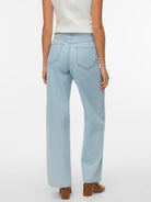 Vero Moda Jeans Donna Kirsa Blu Denim Chiaro 10335361 Light Blue Denim VERO MODA 