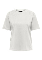 Jacqueline De Yong T-Shirt Donna Smilla Bianca 15359986 Cloud Dancer STONES JACQUELINE DE YONG 