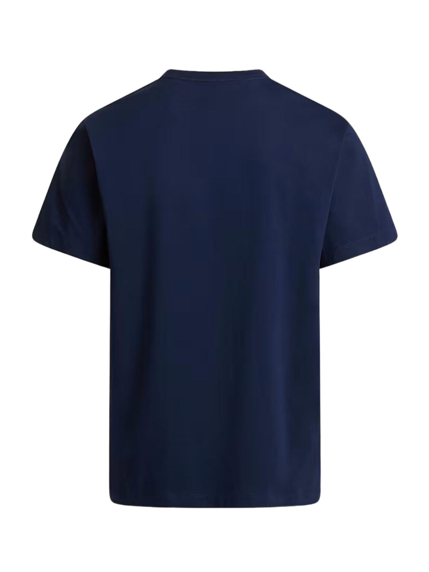 The North Face T-Shirt Uomo Summit Navy Evolution Simple Dome Regular NF0A8CZ2 8K2 THE NORTH FACE 