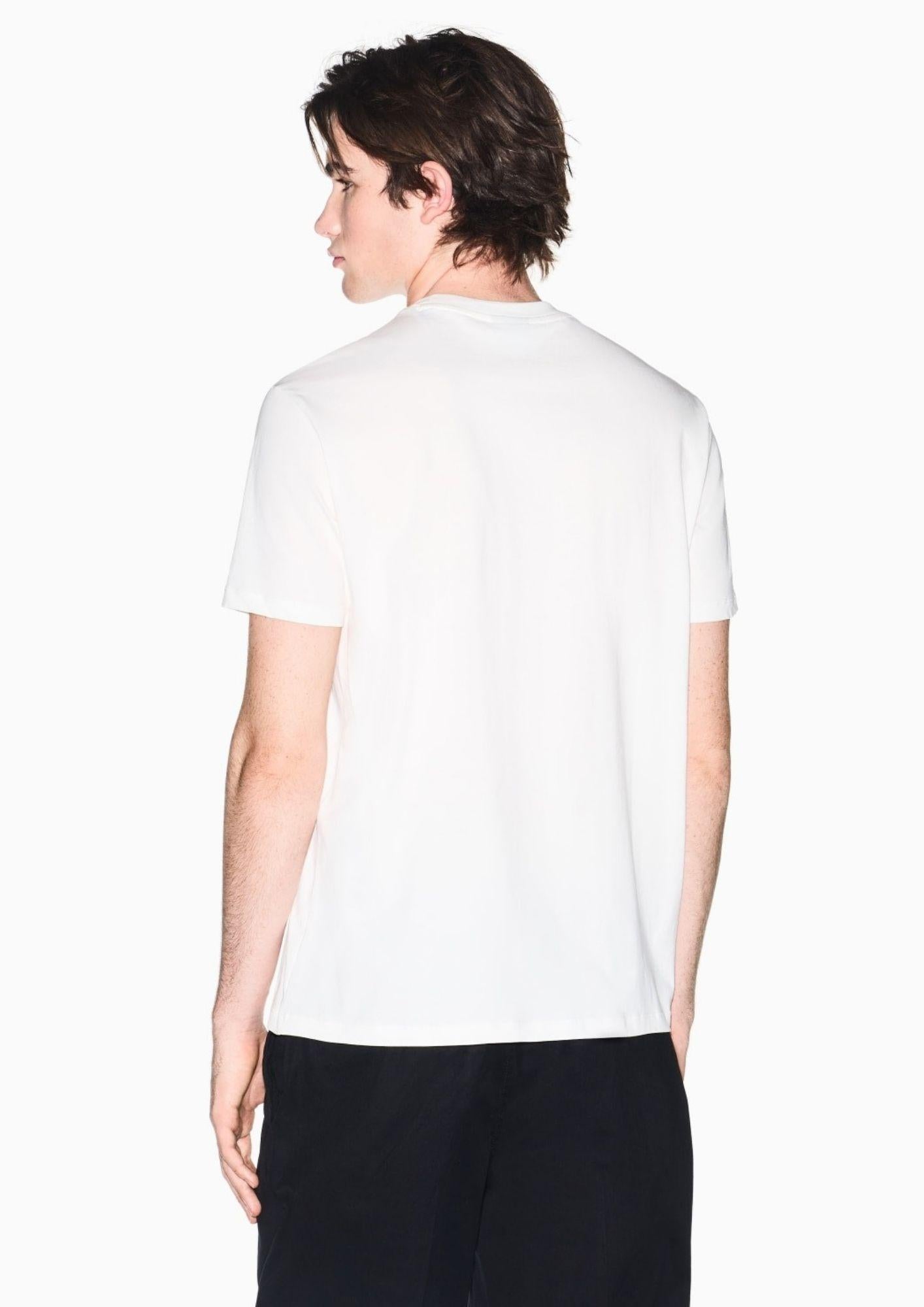 Armani Exchange T-Shirt Uomo Bianca XM001792 AF12308 U0009 ARMANI EXCHANGE 