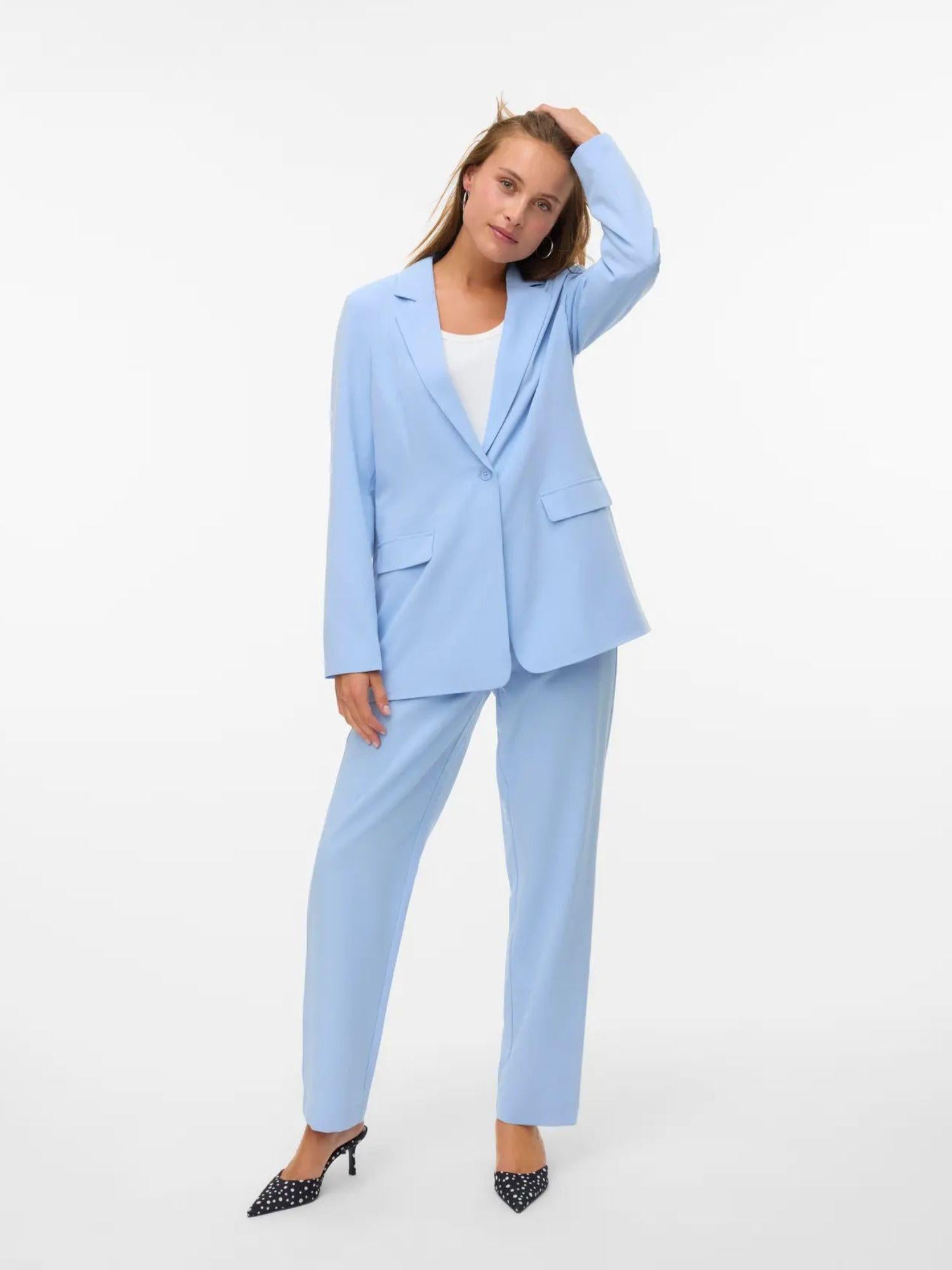 Vero Moda Blazer Donna Brunnera Blue VMZelda 10259211 Brunnera Blue VERO MODA 