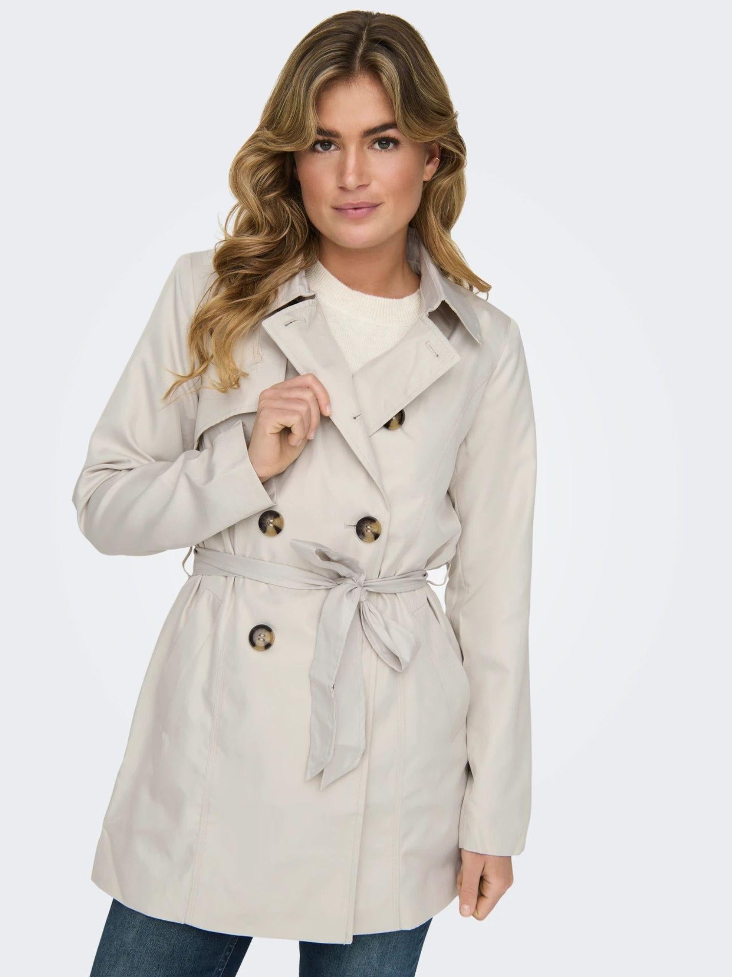 Only Trench Donna Moonbeam Onlvalerie 15191821 Moonbeam ONLY 