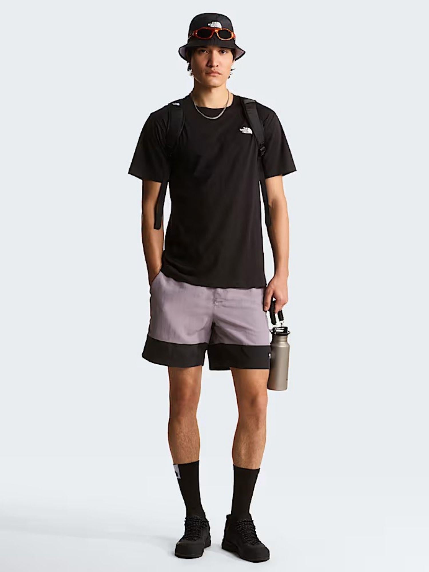 The North Face T-Shirt Uomo Nera Evolution Simple Dome Regular NF0A8CZ2 JK3 THE NORTH FACE 