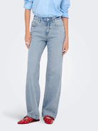 Only Jeans Donna Ella Blu Denim Chiaro 15337154 Light Blue Denim ONLY 