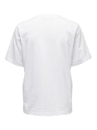 Only T-Shirt Donna Bianco Onlonly 15270390 White ONLY 