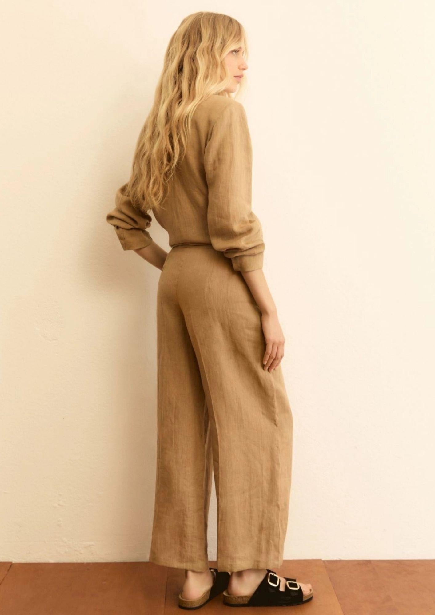 Emme Marella Pantalone Donna Emmclava Sabbia 2615131182200 004 EMME MARELLA 