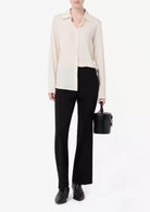 Emme Marella Pantalone Donna Flare Nero 2525786031200 007 EMME MARELLA 