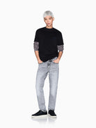 Armani Exchange T-shirt regular fit con patch Uomo Nero XM001456 AF10358 UC001 ARMANI EXCHANGE 