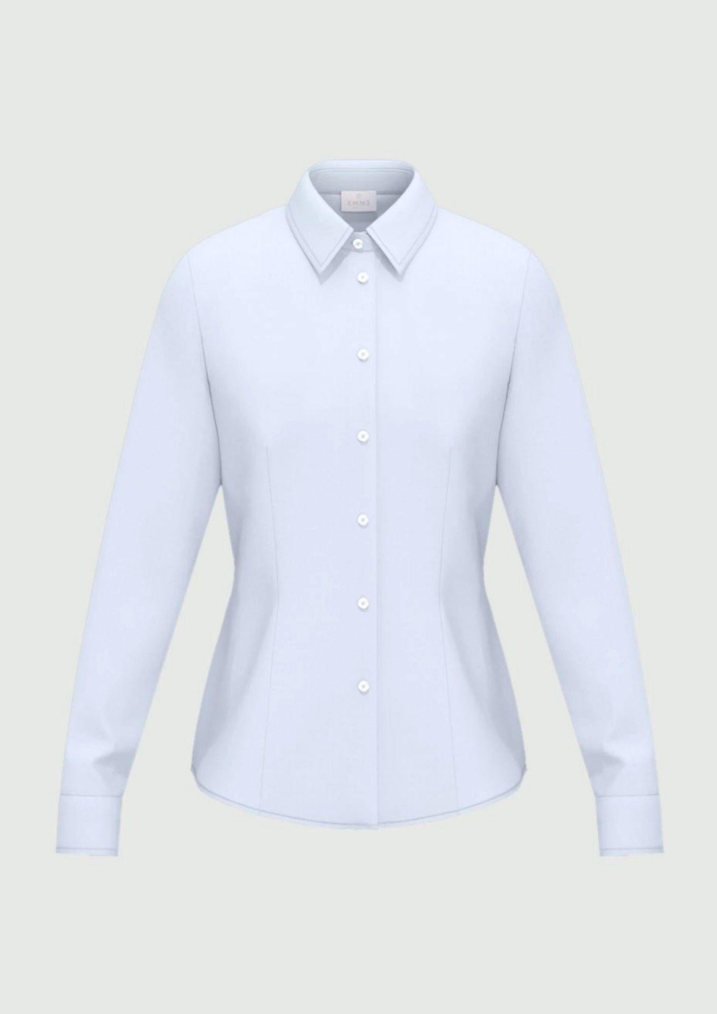 Emme Marella Camicia Donna Emmtempo Azzurra 2615111011200 003 EMME MARELLA 