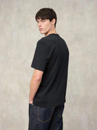 Blauer T-Shirt Uomo Nera Logo Minimal Errol BLUH02300 7439 999 BLAUER 