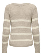Only Maglia Donna Simply Taupe Onlgeena 15113356 Simply Taupe Eggnog ONLY 