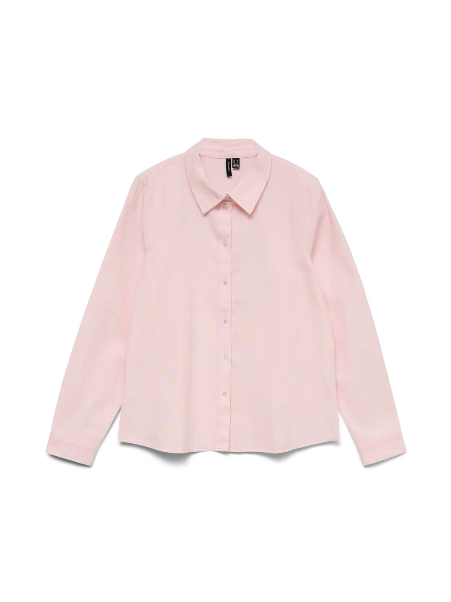 Vero Moda Camicia Donna Oxford Rosa Vmlauren 10344895 Pink-A-Boo VERO MODA 