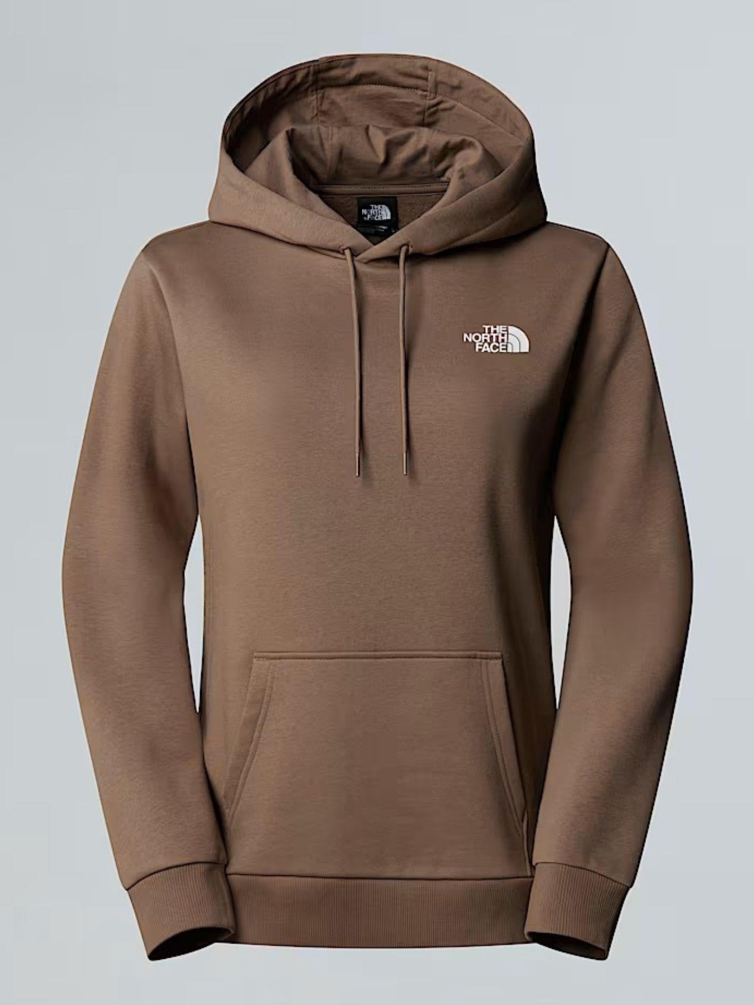 The North Face Felpa con cappuccio Simple Dome Donna Mocha Brown NF0A89EY BOW THE NORTH FACE 