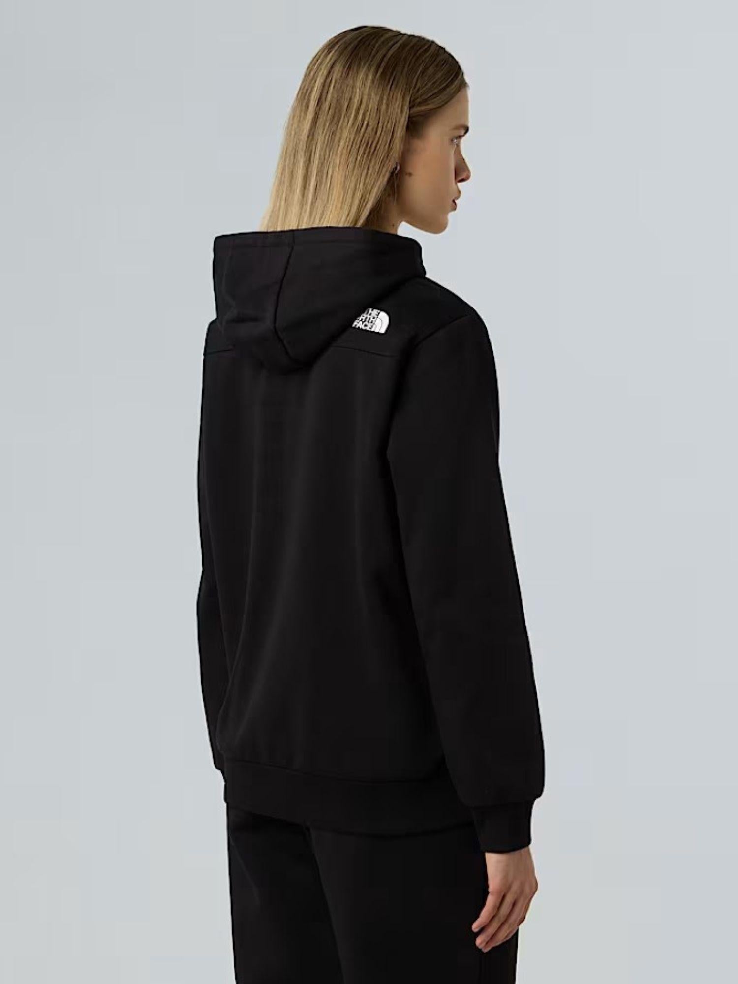 The North Face Felpa Donna Simple Dome Con Cappuccio Nero NF0A89EY JK3 THE NORTH FACE 