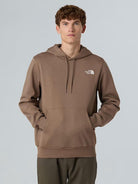 The North Face Felpa con cappuccio Simple Dome Uomo Mocha Brown NF0A89FC BOW THE NORTH FACE 