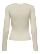 Jacqueline De Yong Maglione Donna Plum Bianco Eggnog 15277223 Eggnog JACQUELINE DE YONG 