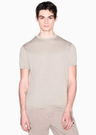 Armani Exchange Maglia Uomo Beige XM002439 AF22249 U6229 ARMANI EXCHANGE 