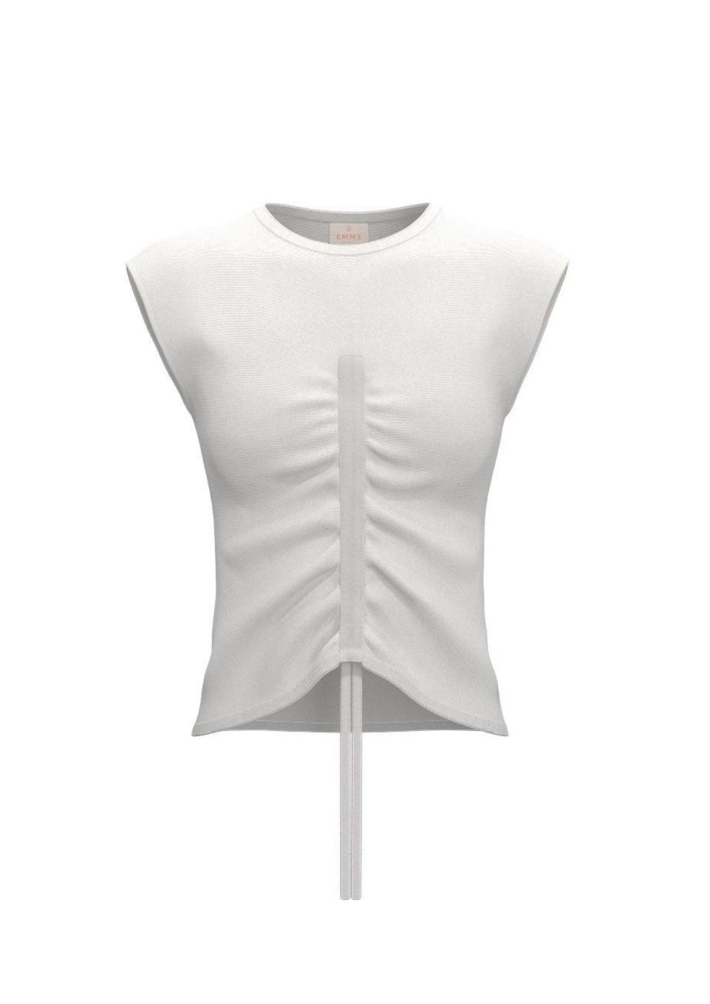 Emme Marella Top Donna Emmognuno Bianco 2615361231200 001 EMME MARELLA 