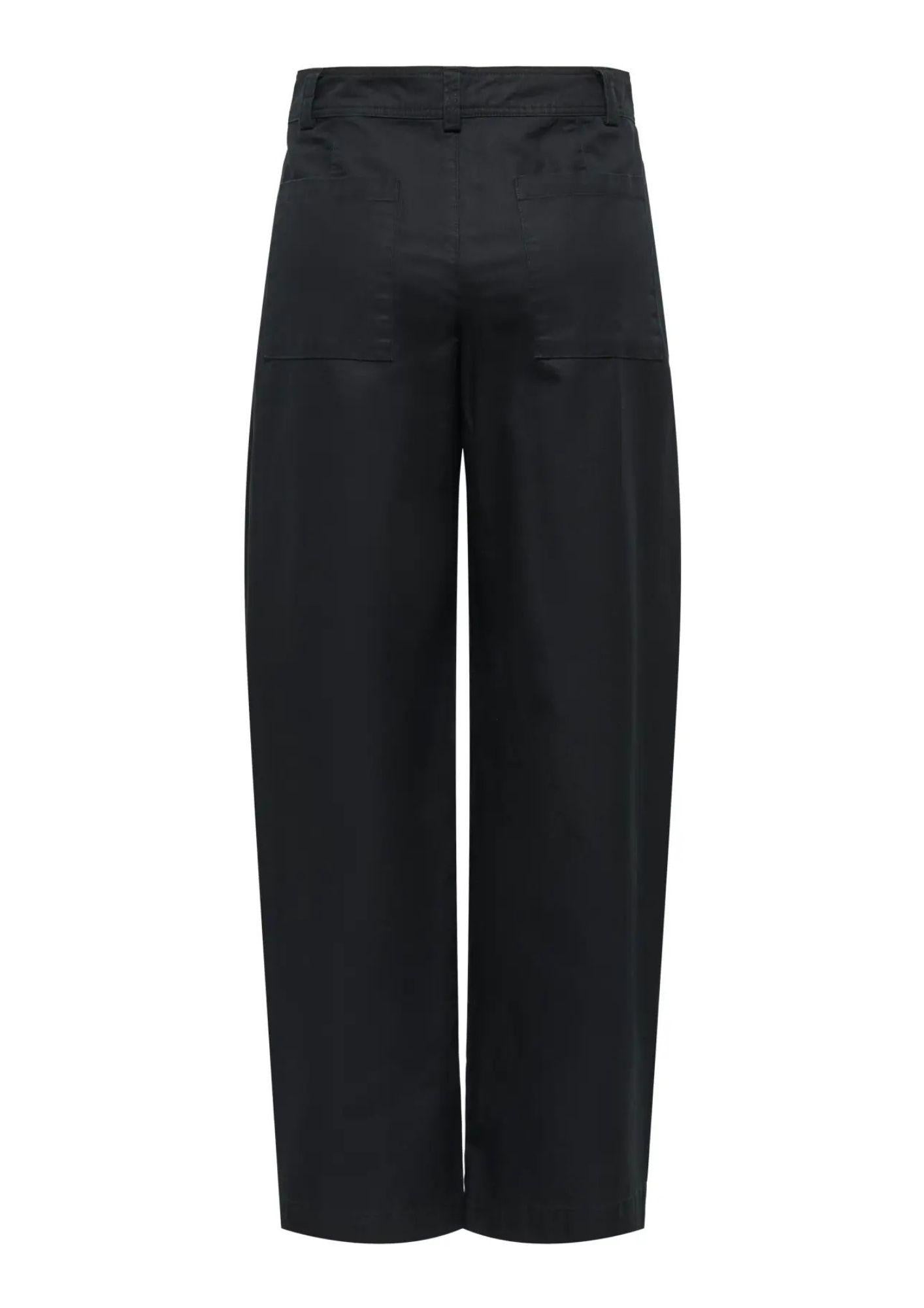 Jacqueline De Yong Pantalone Donna Nero 15367918 Black JACQUELINE DE YONG 