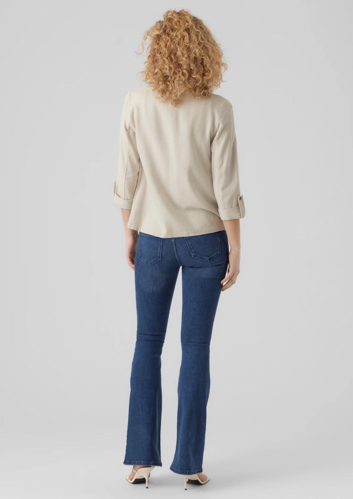 Vero Moda Giacca Donna Jesmilo Beige 10279700 Silver Lining VERO MODA 