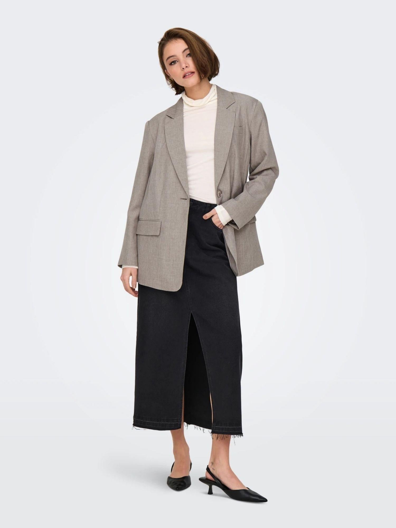 Only Blazer Donna Fungi Onllinda 15328158 Fungi MELANGE ONLY 