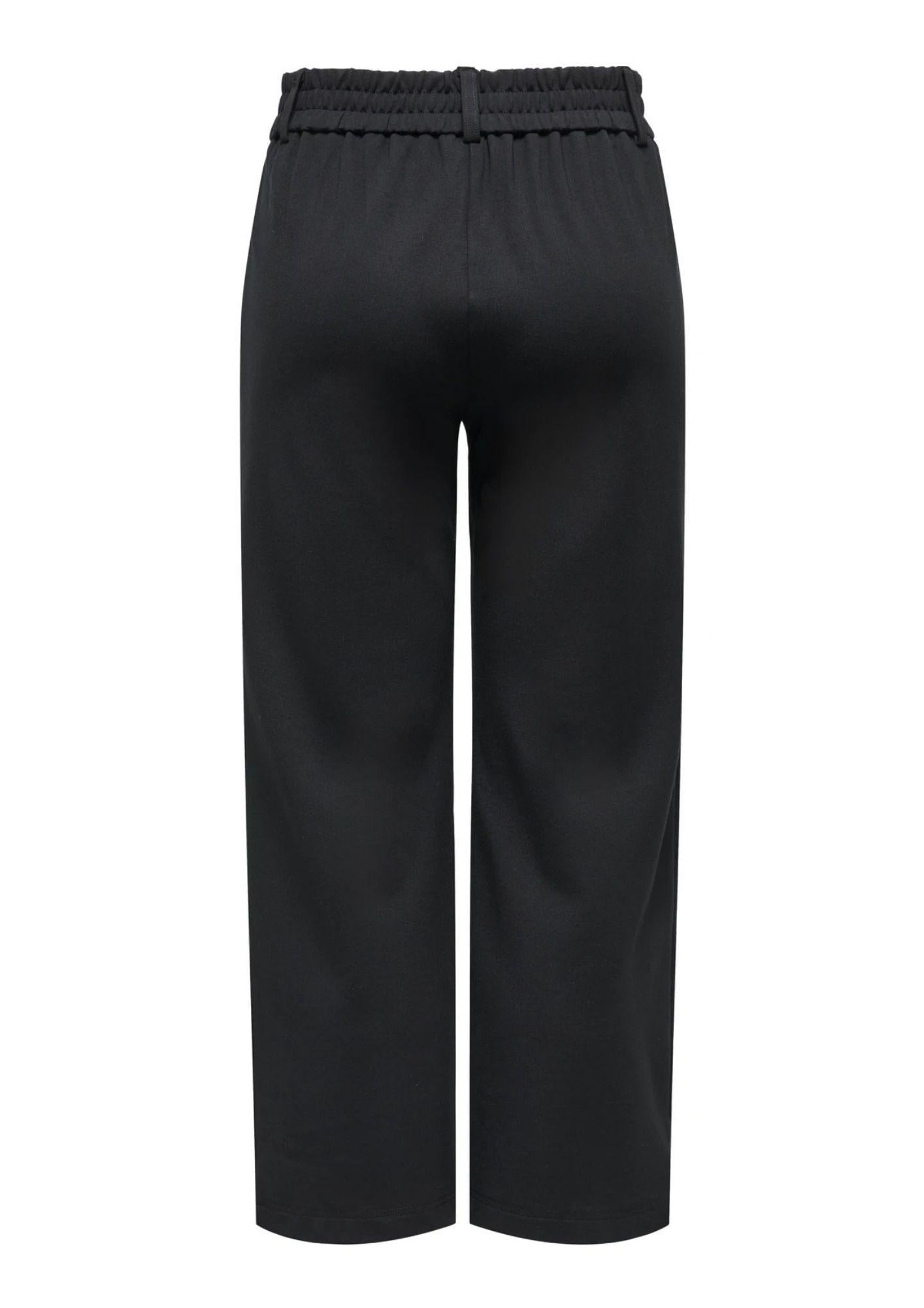 Only Pantalone Donna Poptrash Nero 15365375 Black ONLY 