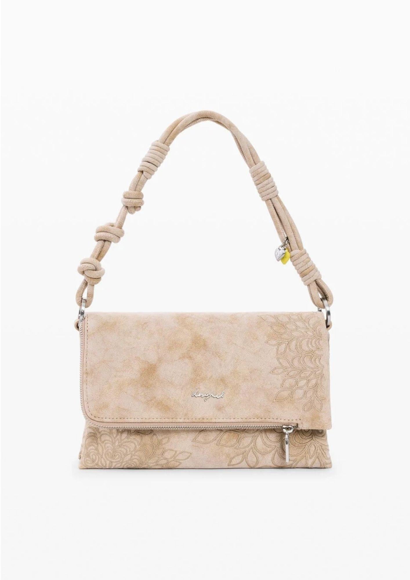 Desigual Borsa Donna Bag Sierra Sand Murano Beige 26SAXPB9 1018 DESIGUAL 