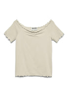 Aware Top Donna Amyra Bianco Osso 10342729 Bone White AWARE 