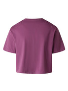 The North Face T-Shirt Donna Chroma Purple Evolution Simple Dome Cropped Relaxed NF0A8FDH G4Y THE NORTH FACE 