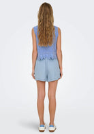 Only Top Donna Tulum Blu 15343156 Blue Bonnet ONLY 