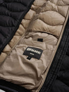 Blauer Piumino ad onde Camelia Donna Nero interno beige BLDC03095 6047 999 BLAUER 