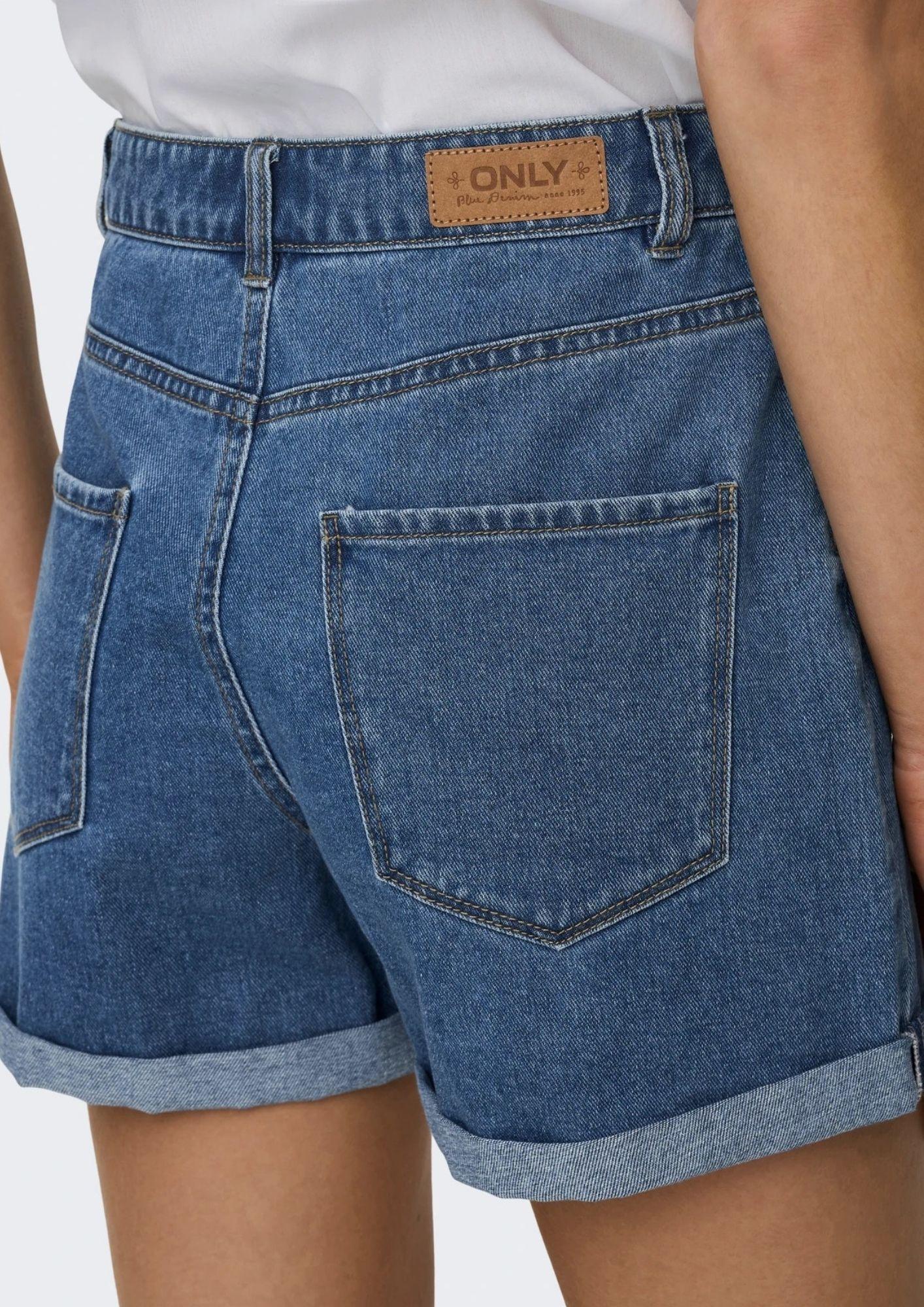 Only Shorts Donna Vega Medium Blu Denim 15230571 Medium Blue Denim ONLY 