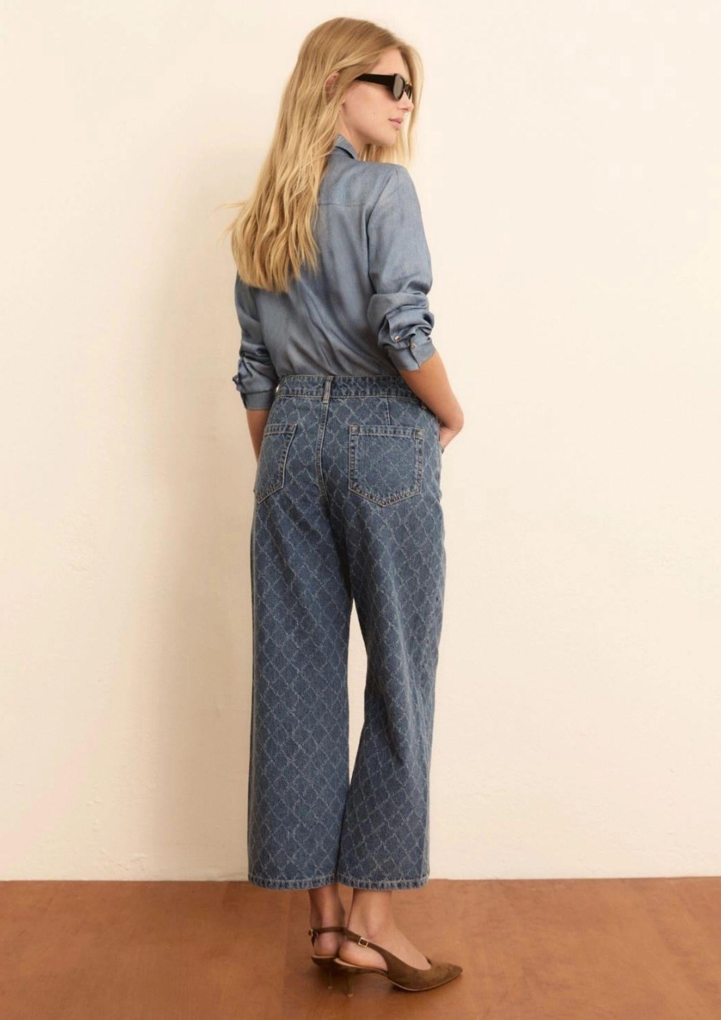 Emme Marella Jeans Donna Emimadre Blu Denim 2615181014200 001 EMME MARELLA 