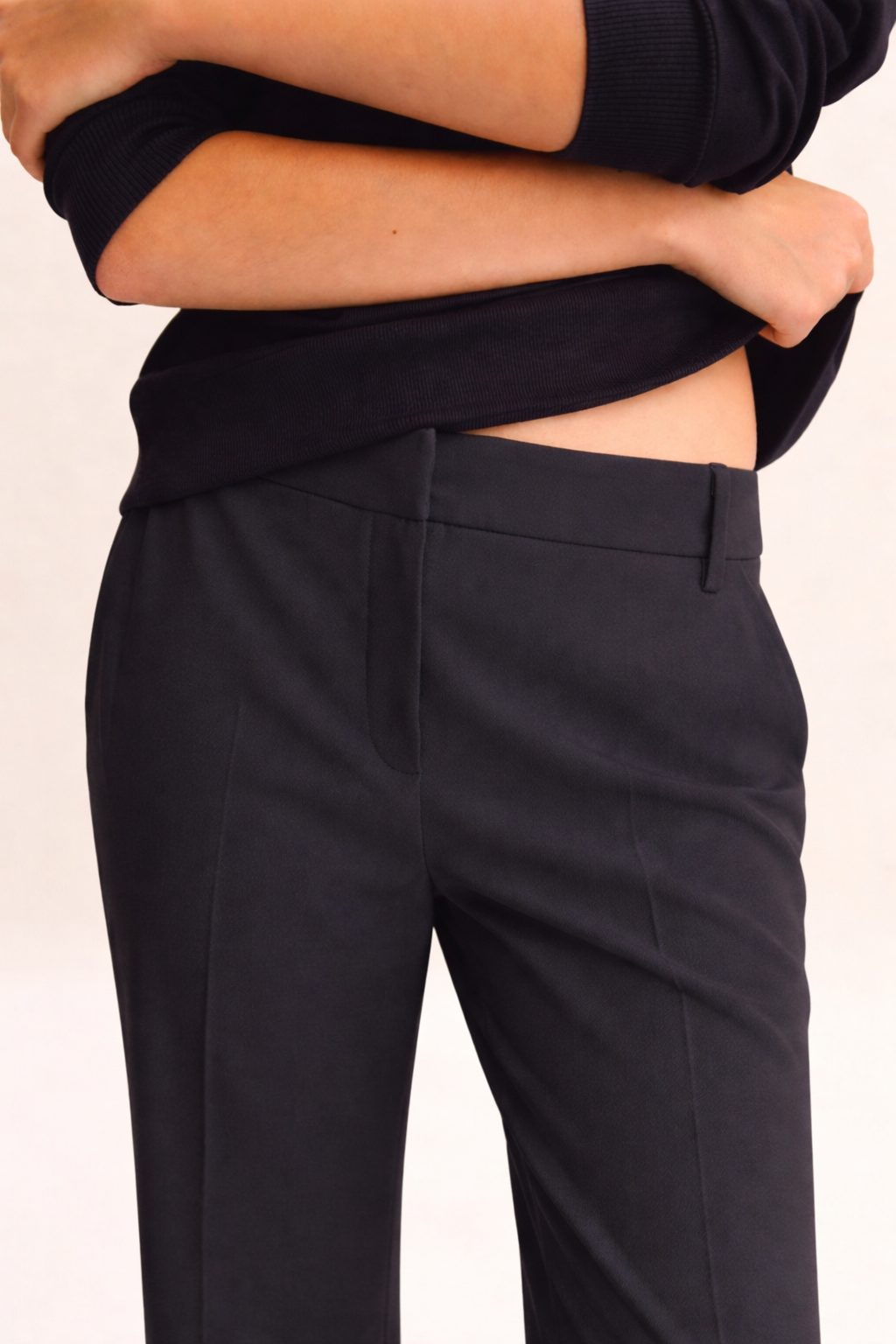 Emme Marella Pantalone Donna Emmfarnese2 Blu 2615131341200 005 EMME MARELLA 