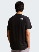 The North Face T-Shirt Uomo Nera Evolution Half Dome Regular NF0A8B6J KY4 THE NORTH FACE 