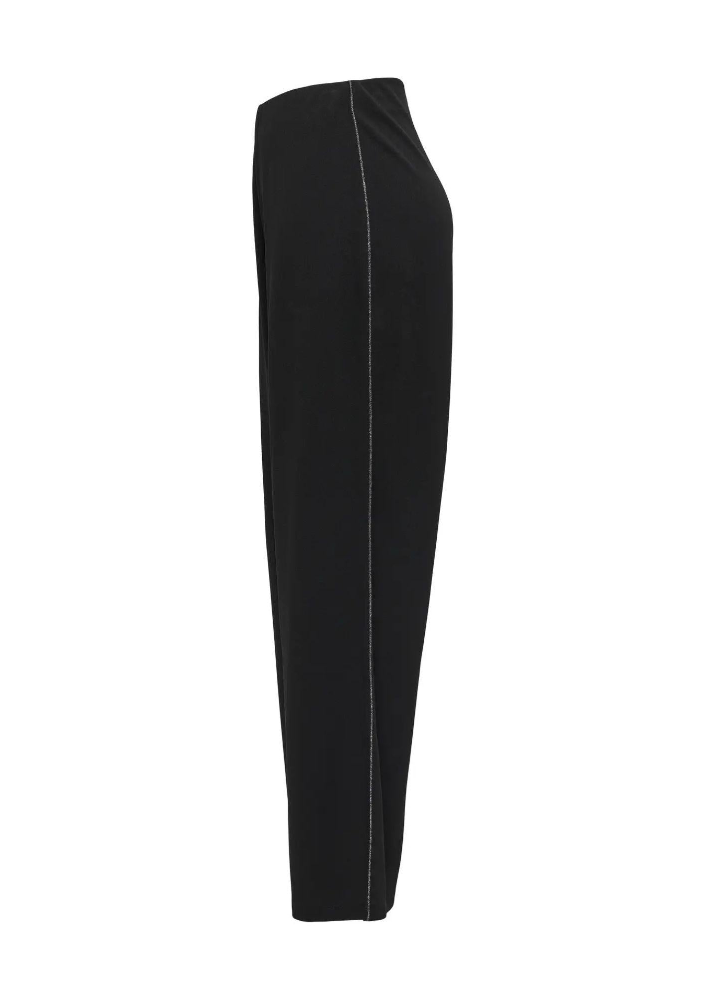 Jaqueline De Young Pantalone Donna Gecco Nero 15357399 Black CHATEAU GRAY PANEL JACQUELINE DE YONG 