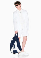 Armani Exchange Shorts Uomo Bianco Crema XM002354 AF21869 U1074 ARMANI EXCHANGE 