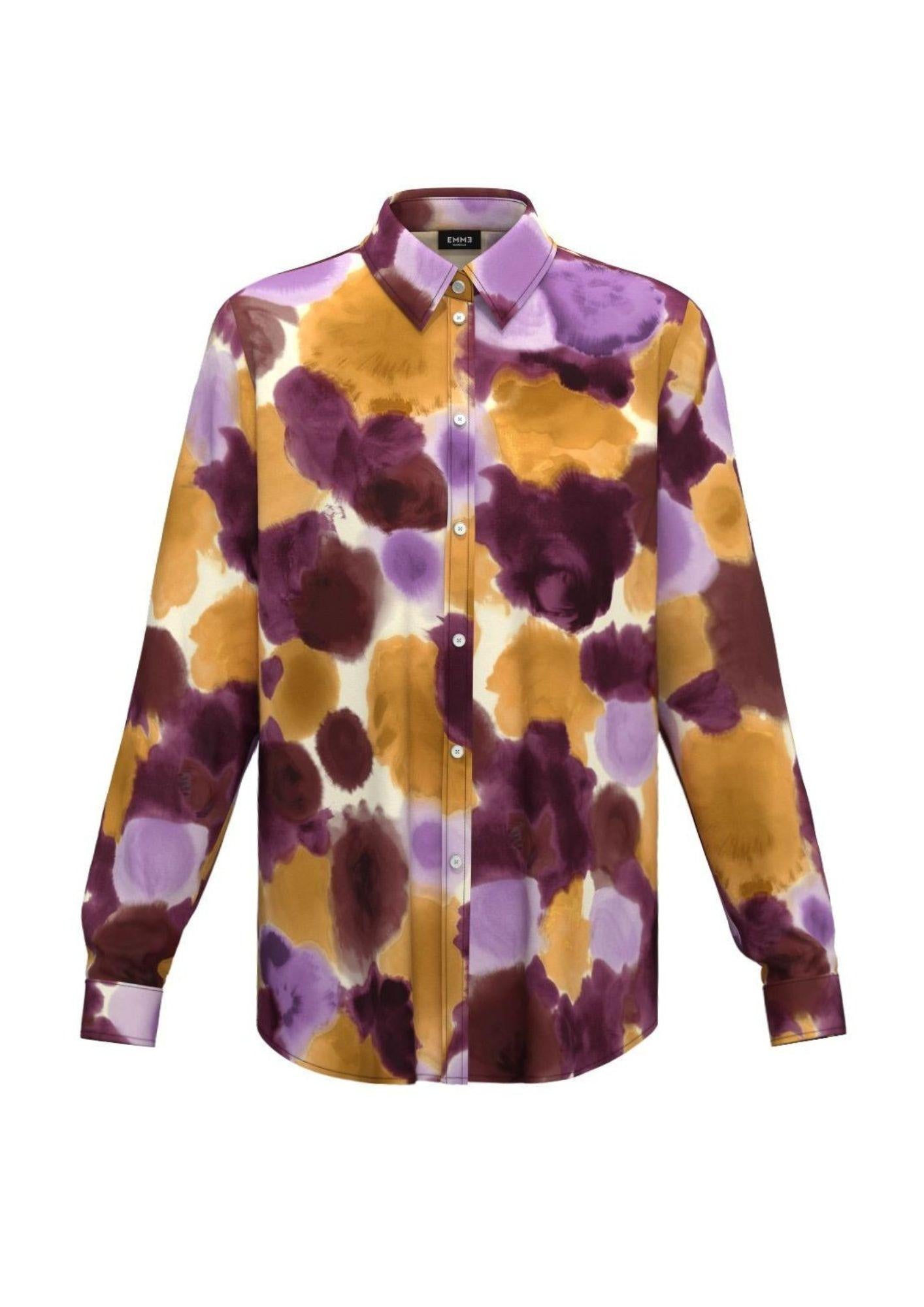 Emme Marella Camicia Donna Olivia Ocra 2525116181200 003 EMME MARELLA 