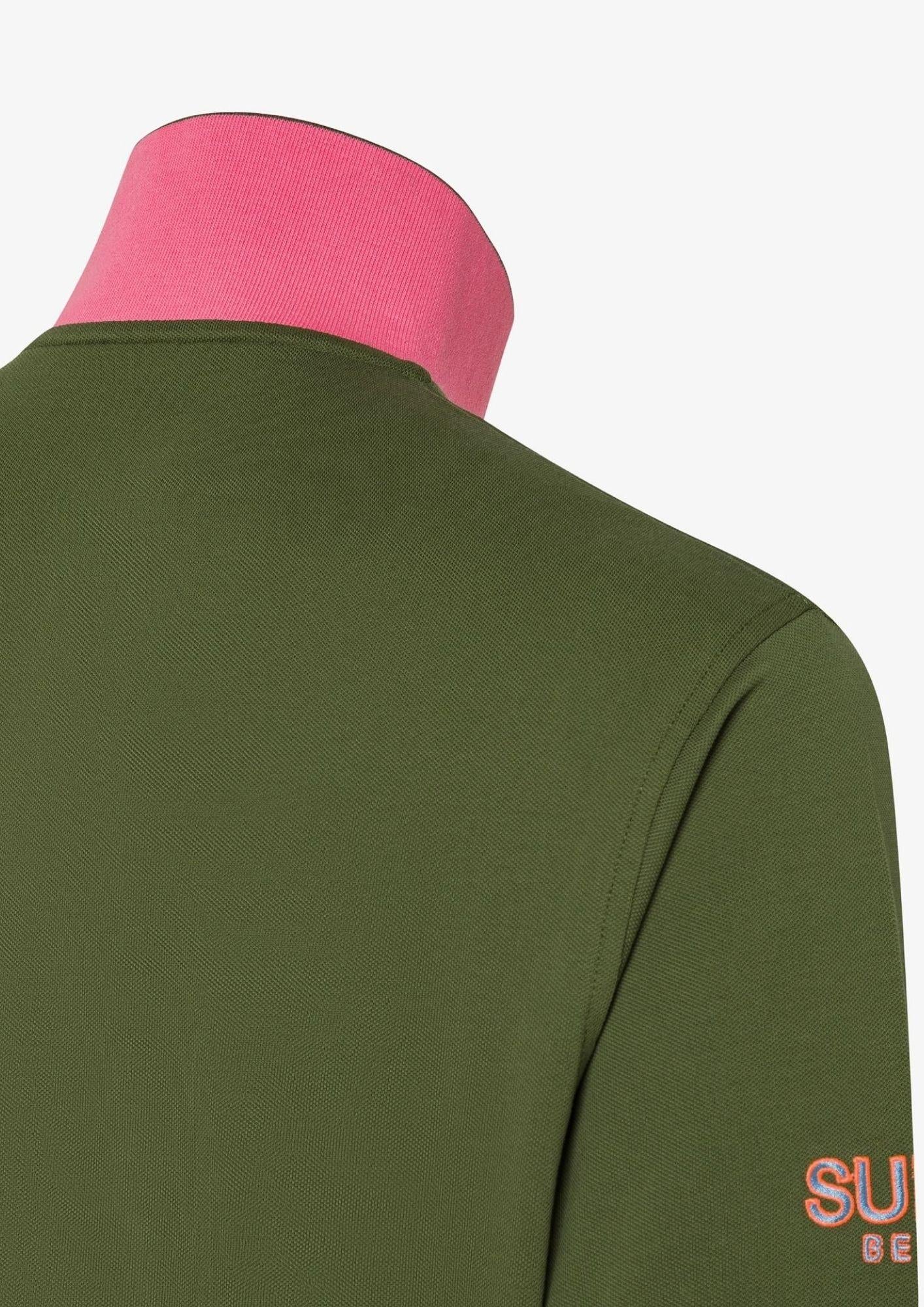 Sun68 Polo Uomo Verde Scuro A36150 37 SUN68 