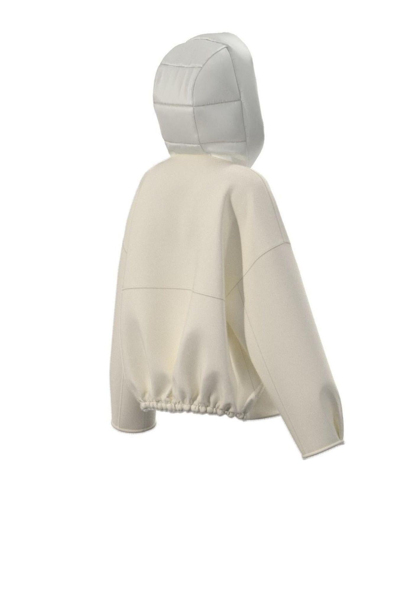 Emme Marella Giubbino Donna Eritrea Bianco Panna 2525086021200 001 EMME MARELLA 