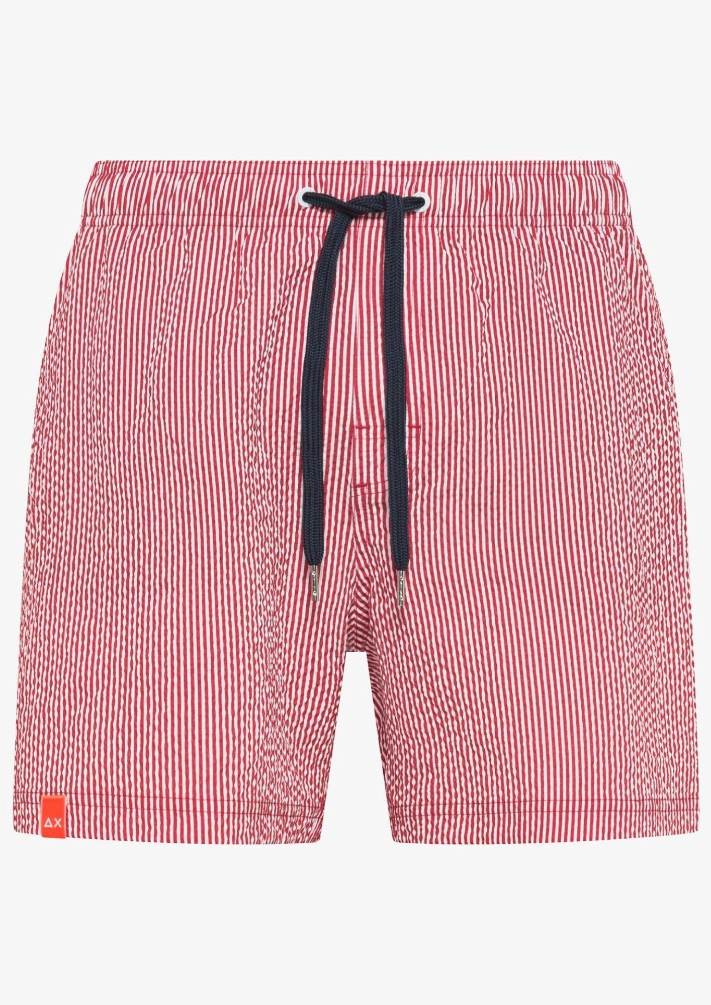 Sun68 Costume Uomo Bianco e Rosso H36112 1001 SUN68 