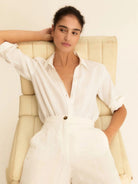 Emme Marella Camicia Donna Emmgirello Bianca 2615111122200 003 EMME MARELLA 