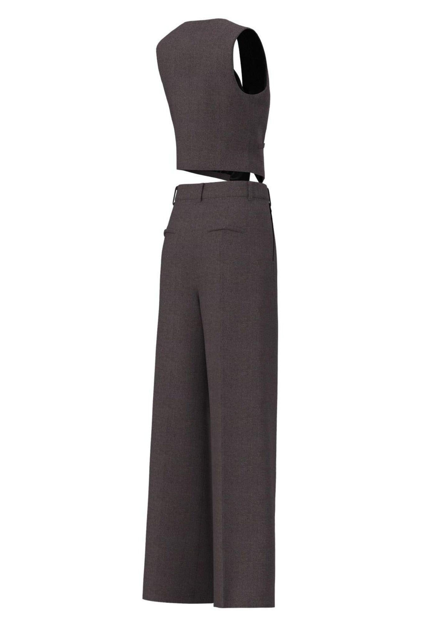 Emme Marella Tailleur Donna Naia Grigio 2525216021200 007 EMME MARELLA 