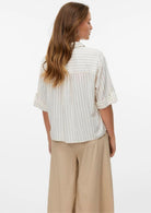 Aware Camicia Donna Ryder Bianca Righe Nere 10328652 Snow White Black AWARE 