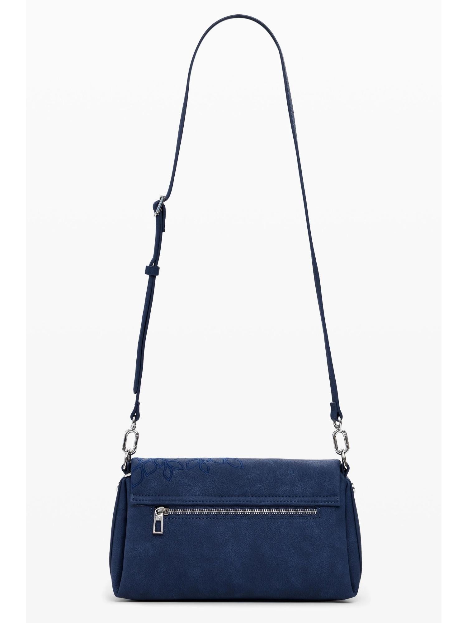 Desigual Borsa a tracolla piccola con rilievo mandala Donna Blu 25WAXPBF 5031 DESIGUAL 